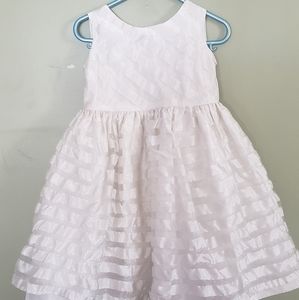 3t white dress